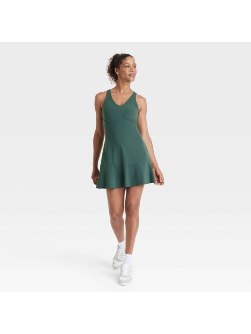 All In Motion - Women's Everyday Soft Double V Active Dress - Green